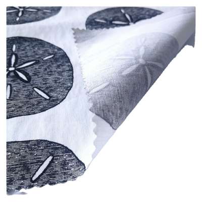 30% nylon and 70% cotton peach plain fabric with pigment printing used for the board short and jacket